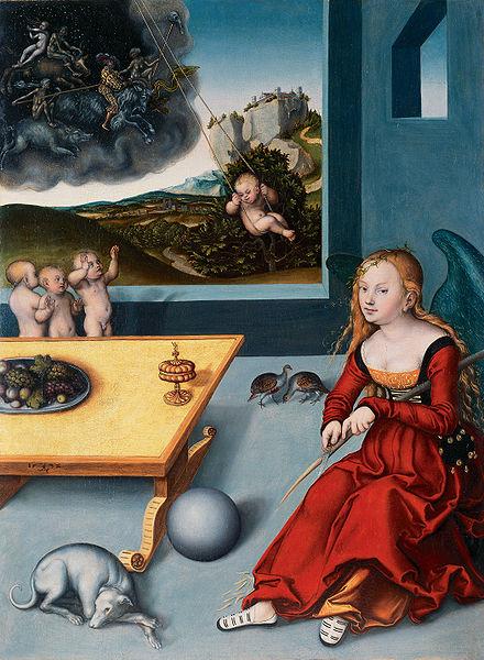 Lucas Cranach Die Melancholie